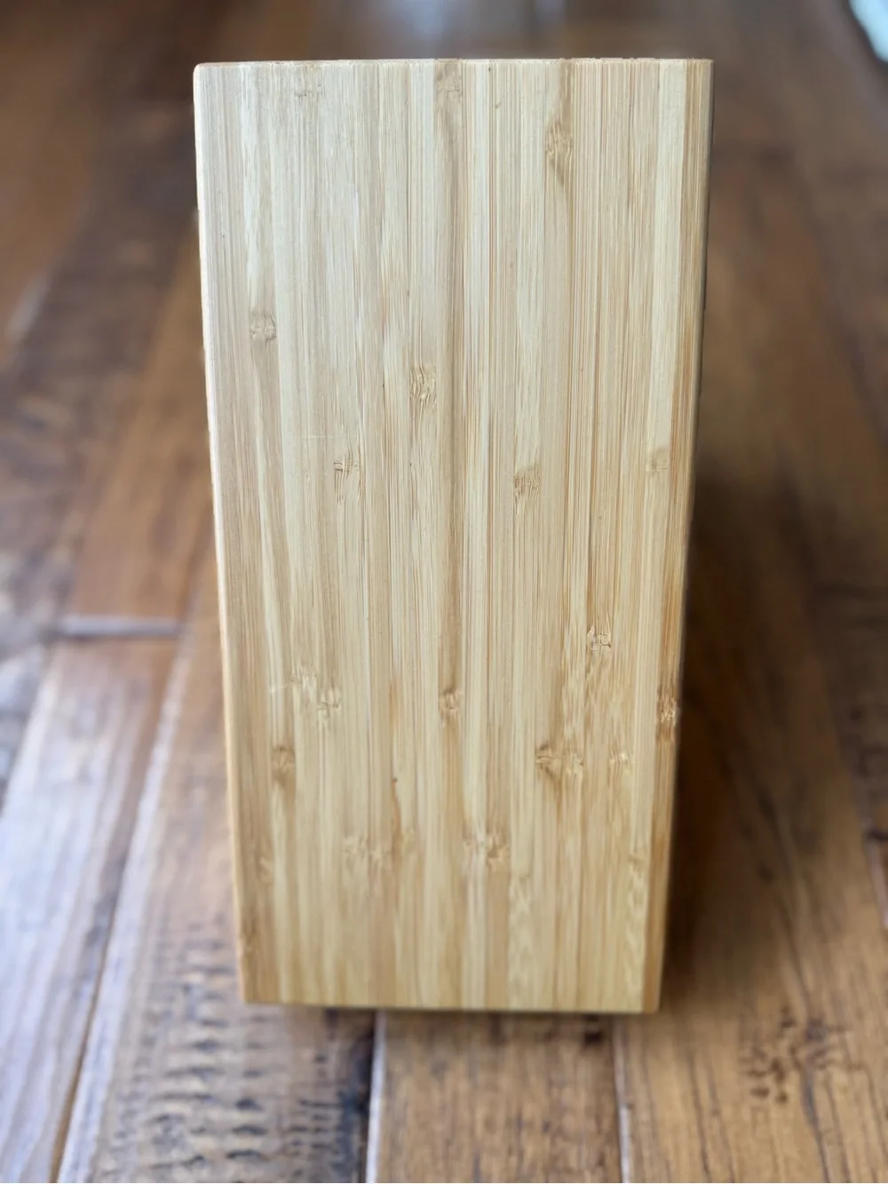 Zwilling JA Henckels Wood Knife Block with branded logo - Natual light wood